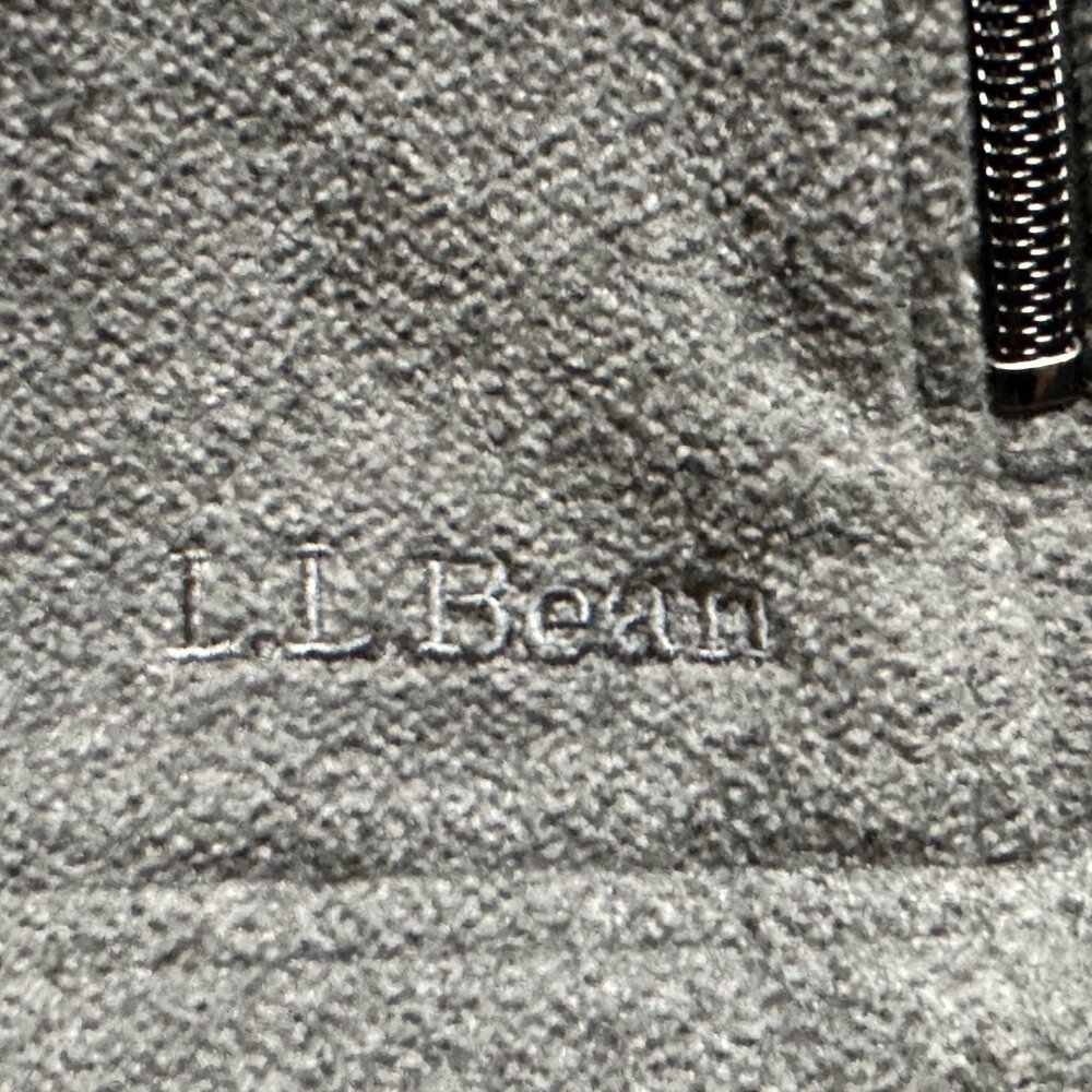 L.L.Bean Women's Mountain Classic Fleece Vest Gray Size Large - Cozy! - Picture 4 of 8